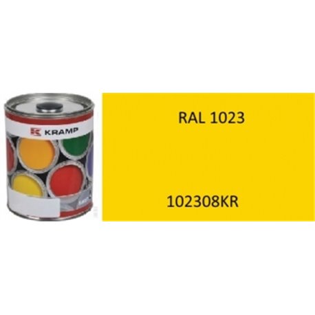 Lakier do maszyn RAL, 1023 żółty drogowy 1 l