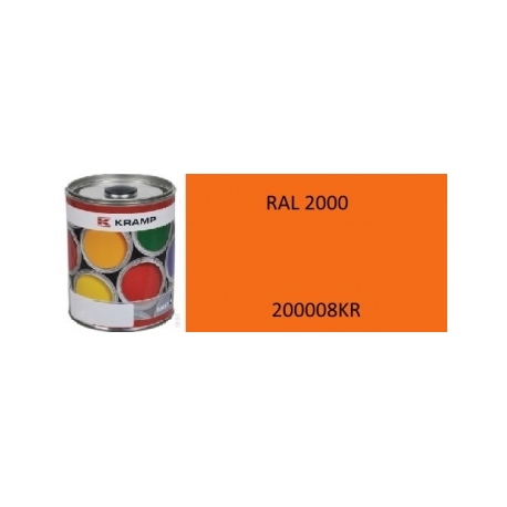 Lakier do maszyn RAL, 2000 pomarańczowy jasny 1