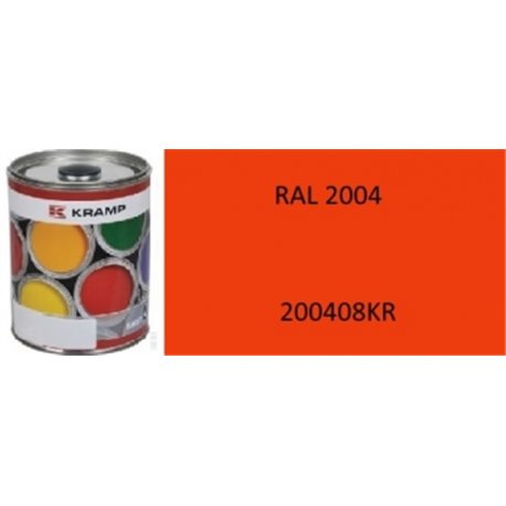 Lakier do maszyn RAL, 2004 pomarańczowy 1 l