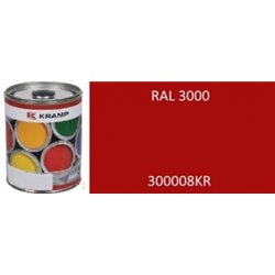 Lakier do maszyn RAL, 3000 czerwony ognisty 1 l