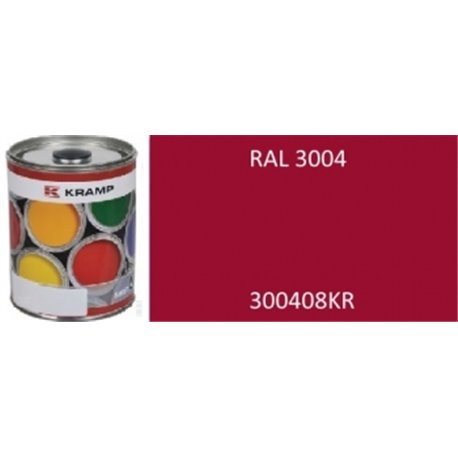 Lakier do maszyn RAL, 3004 purpurowo-czerwony 1 l