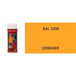 Lakier do maszyn RAL, 1006 pomarańczowo-miodowy 400 ml