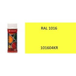 Lakier do maszyn RAL, 1016 żółty siarkowy 400 ml