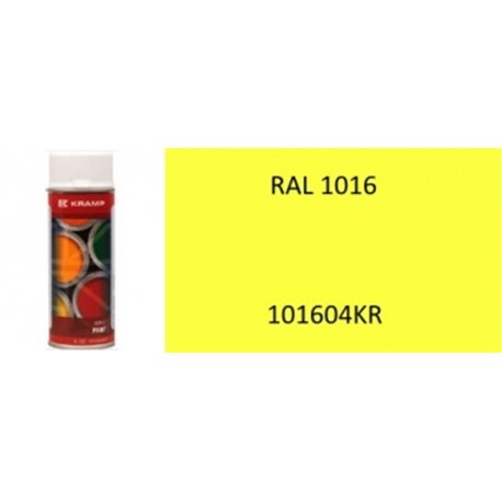 Lakier do maszyn RAL, 1016 żółty siarkowy 400 ml