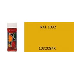 Lakier do maszyn RAL, 1032 żółty 400 ml