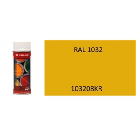 Lakier do maszyn RAL, 1032 żółty 400 ml
