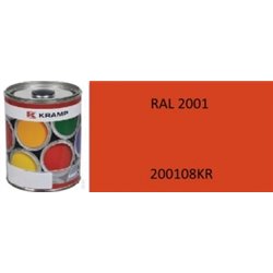 Lakier do maszyn RAL, 2001 pomarańczowy ceglasty 1 l