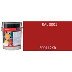 Lakier do maszyn RAL, 3000 czerwony ognisty 5 l