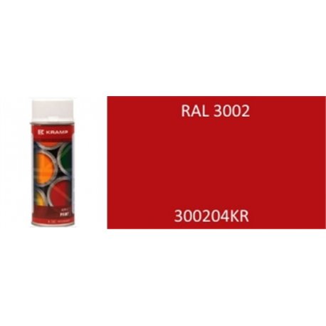 Lakier do maszyn RAL, 3002 czerwony karminowy 400 ml