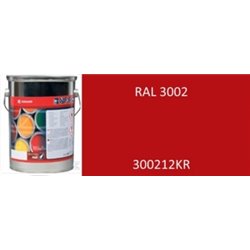 Lakier do maszyn RAL, 3002 czerwony karminowy 5 l