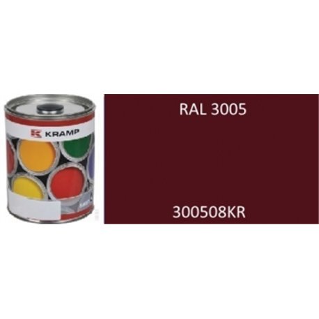 Lakier do maszyn RAL, 3005 bordowy średni 1 l