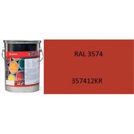 Lakier pasujący do maszyn Oxide Glossy, czerwony 5 L