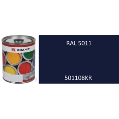 Lakier do maszyn RAL, 5011 stalowo-granatowy 1 l