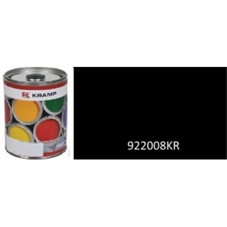 Lakier pasujący do maszyn New Holland, czarny mat 1 L