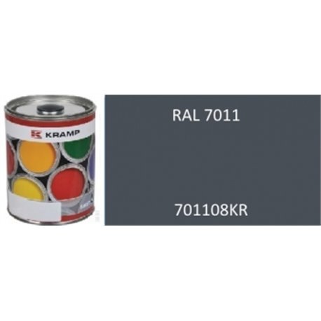 Lakier do maszyn RAL, 7011 szary stalowy 1 l
