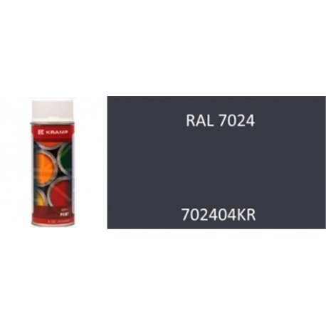 Lakier do maszyn RAL, 7024 szary grafitowy 400 ml