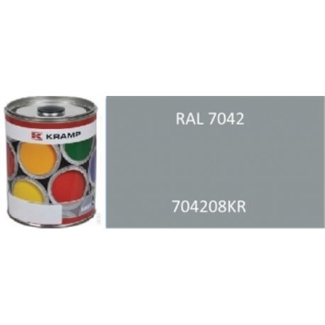 Lakier do maszyn RAL, 7042 szary jasny 1 l