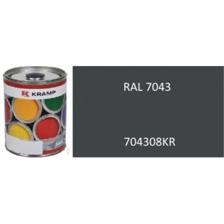 Lakier do maszyn RAL, 7043 szary jasny 1 l