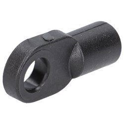 Mocowanie oczko M6 fi8 L+14.5mm PLASTIK 9508-KR25179