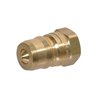 Szybkozłącze wtyczka ISO 6,3 wew. 1/4" BSP Faster mosiądz Viton