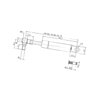Sprężyna gazowa, L500-180N Stabilus 056189