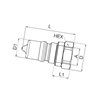 ![CDATA[Szybkozlącze wtyczka ISO 12,5 wew. 3/8" BSP Parker]]