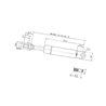 Sprężyna gazowa 580mm 150N Stabilus 052736