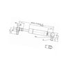 Sprężyna gazowa 600mm 210N Stabilus 048887