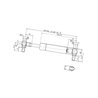 Sprężyna gazowa 340mm 100N Stabilus 063967