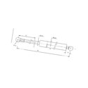 Sprężyna gazowa 499mm 350N Stabilus 154121
