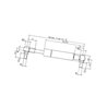 Sprężyna gazowa 243mm 150N Stabilus 6125CI