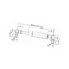 Sprężyna gazowa 173mm 150N Stabilus 9692BH