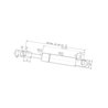 Sprężyna gazowa 405mm 250N Stabilus 752835