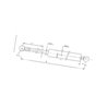 Sprężyna gazowa 213mm 700N Stabilus 5564QV