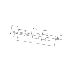 Sprężyna gazowa 546mm 140N Stabilus 620319