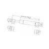 Sprężyna gazowa 486mm 200N Stabilus 841323