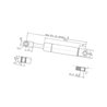 Sprężyna gazowa 600mm 1300N Stabilus 085596