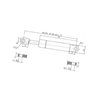 Sprężyna gazowa 265mm 200N Stabilus 082511