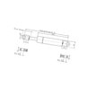 Sprężyna gazowa 585mm 500N Stabilus 084786