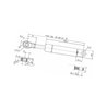 Sprężyna gazowa 320mm 200N Stabilus 045926