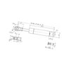 Sprężyna gazowa 318mm 300N Stabilus 053139