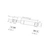 Sprężyna gazowa 600mm 250N Stabilus 058890