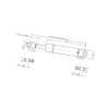 Sprężyna gazowa 685mm 800N Stabilus 084999