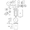 Rau-Obudowa filtra Rau typu U2 kompletna do filtra 74x140mm RG00032676 Kverneland / Rau 9000032676007