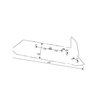 Lemiesz 16", prawy H6 Kuhn 581416