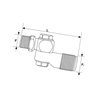Przeg.obrot.1/4"gw.w.-3/8"gw.z 095016560721 Lechler 8719607055710