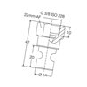 Dysza wtryskiwacza 5002625302 Lechler 5002625302