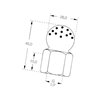 Dysze do czysz.zb. 1/2" 240° 54090916 Lechler 54090916
