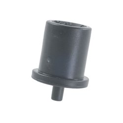 Dysza Lechler o pustym stożku TR 80° czarna, ceramiczna 0,27-3bar TR800067