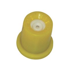 Dysza Lechler o pustym stożku TR 80° żółta, ceramiczna 0,8-3bar TR8002